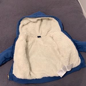 Sherpa lined hoodie
